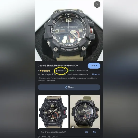 CASIO G-SHOCK MUDMASTER - Picture 11 of 12